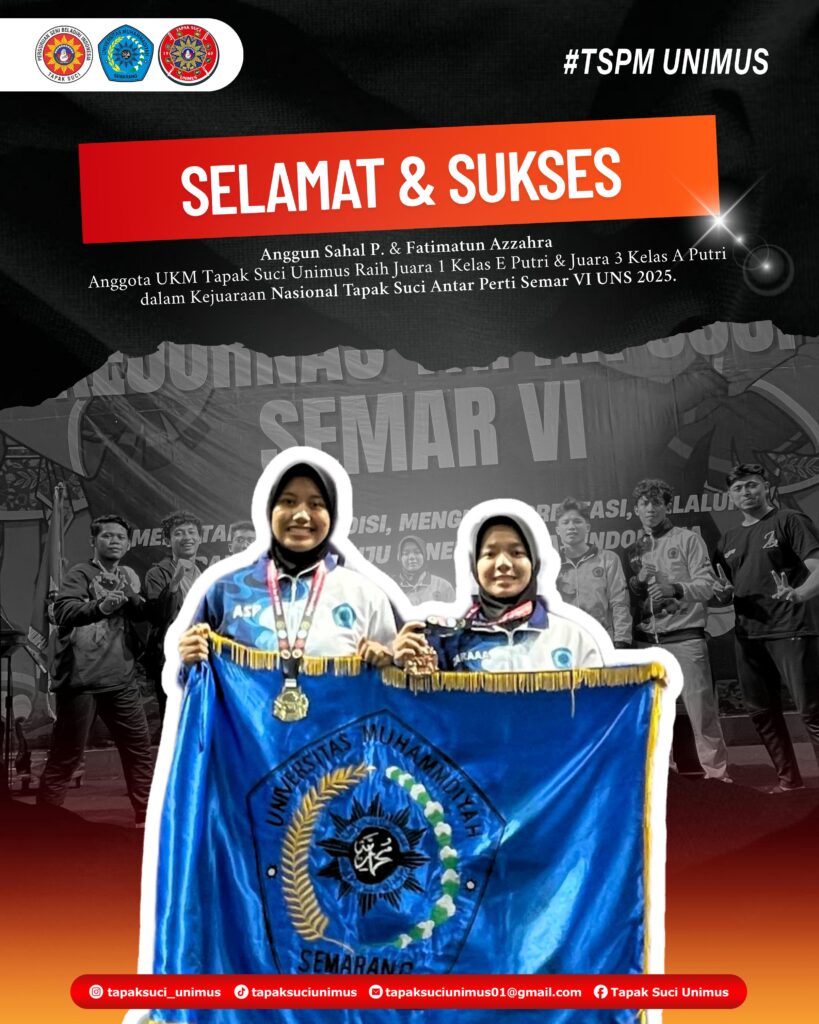 Mahasiswa ITE-Unimus Raih Juara di Kejurnas Tapak Suci Antar Perti Semar VI UNS 2025